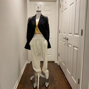 Elegant White Women's Pants